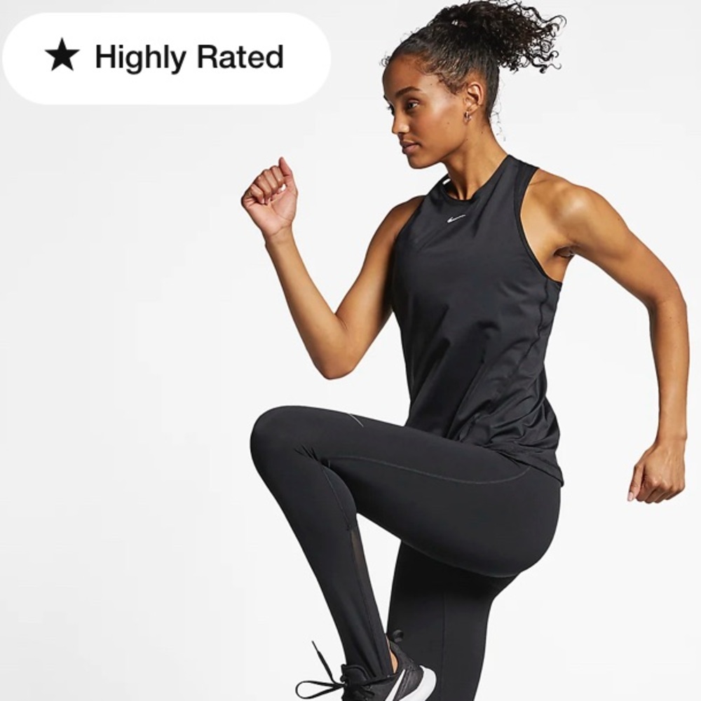 Nike slim workout top